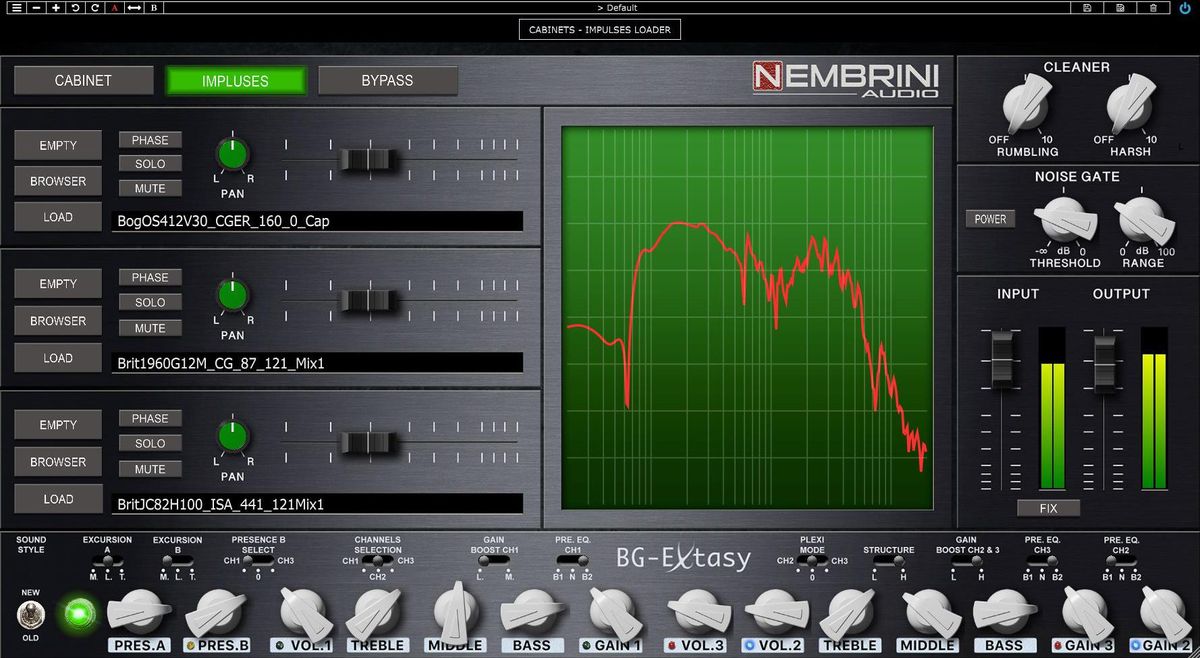 Nembrini Audio Unveils the BG Extasy Boutique Guitar Amplifier Plugin
