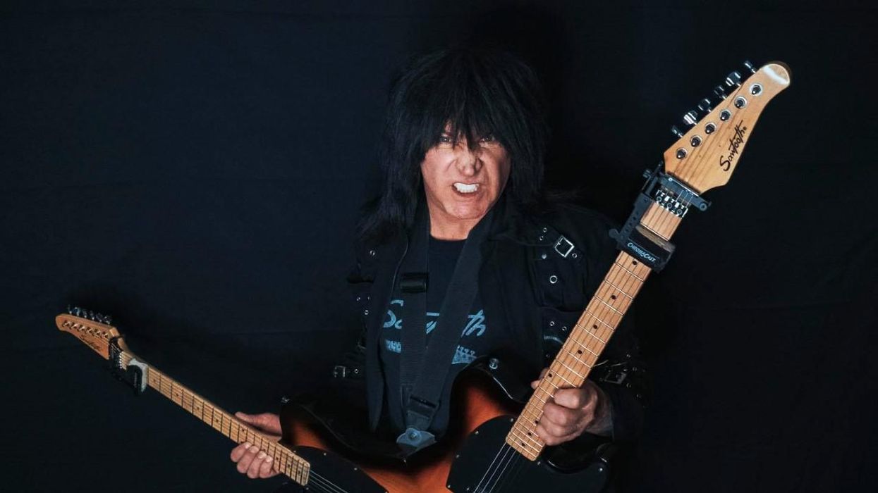 Michael Angelo Batio's Double Guitar Now Available From Sawtooth Guitars