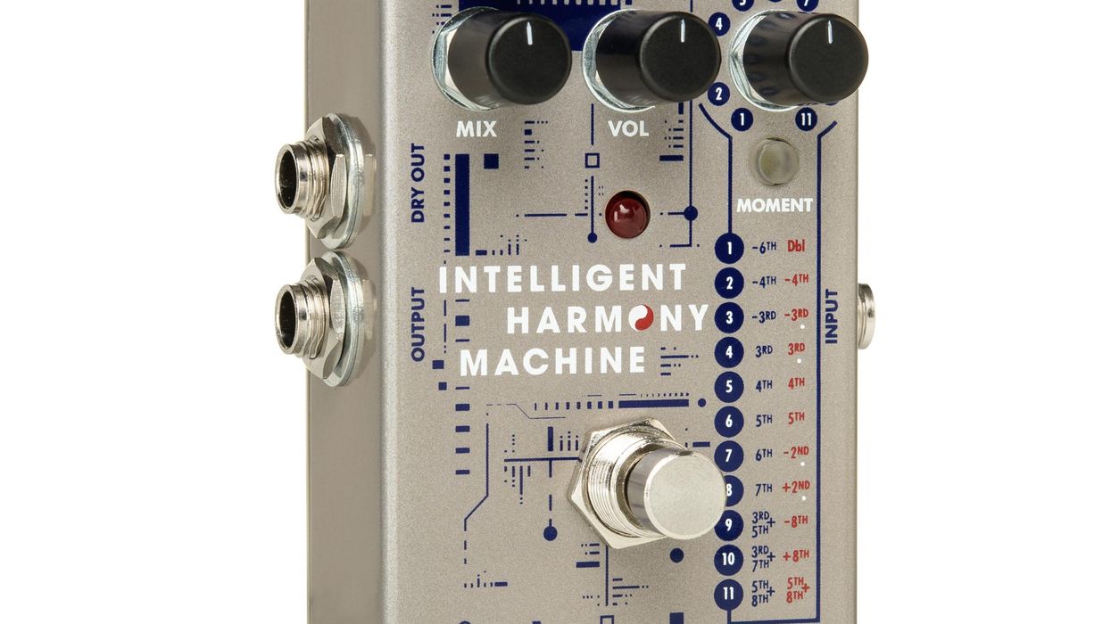 Electro-Harmonix Releases the Intelligent Harmony Machine