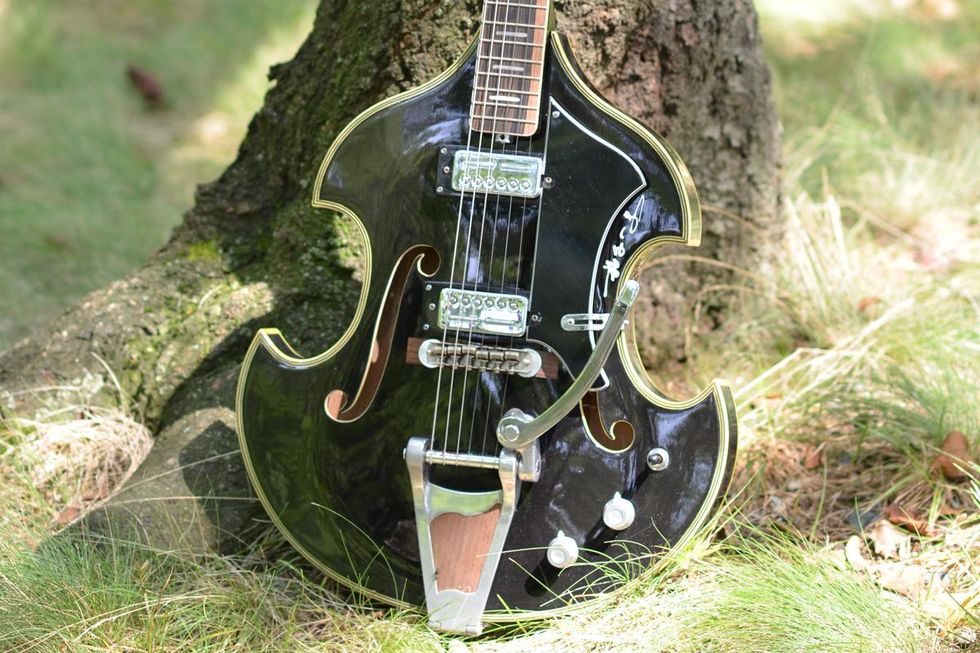 A Menacing Guitar with a Surfy, Beatles-eque Soul