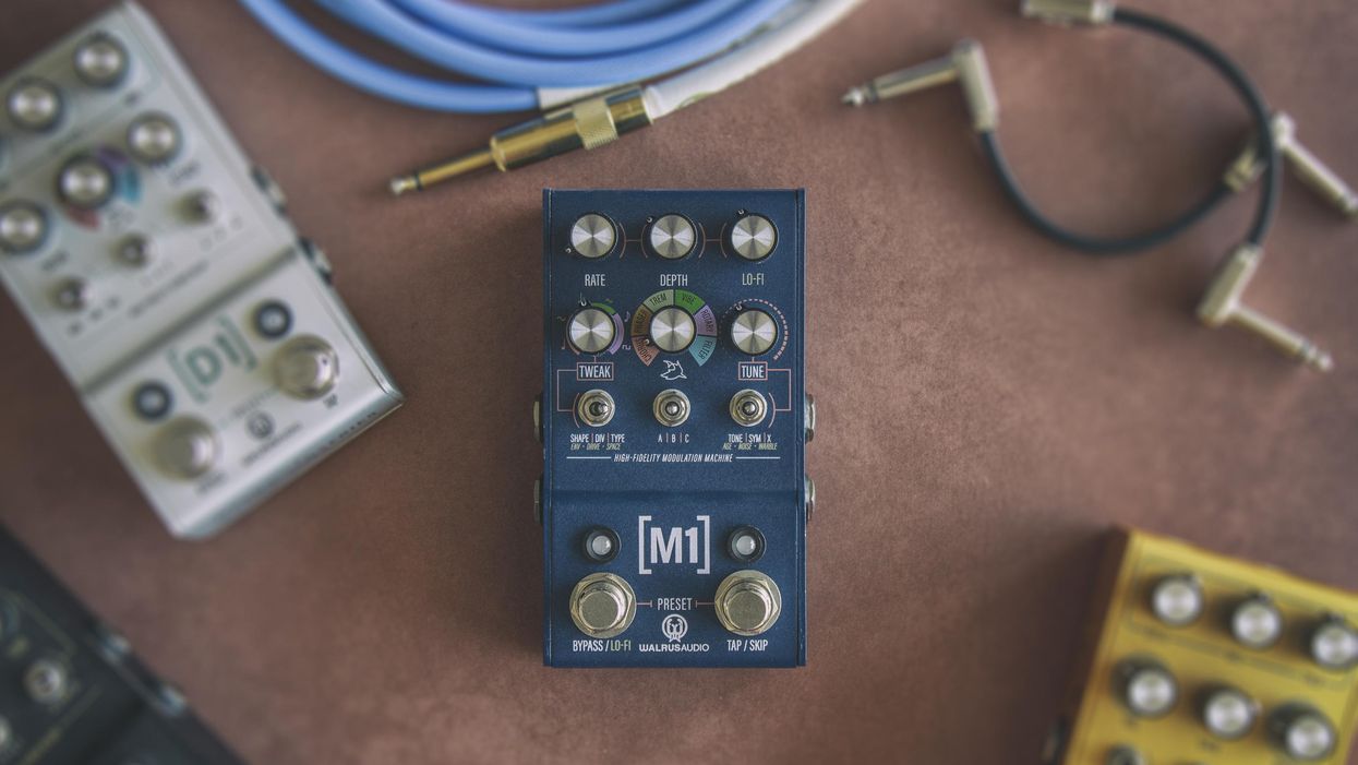 Walrus Audio Launches the M1 High-Fidelity Modulation Machine