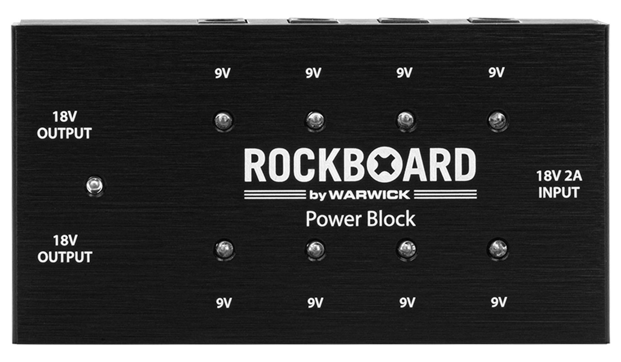 RockBoard Presents the Power Block Multi-Power Supply