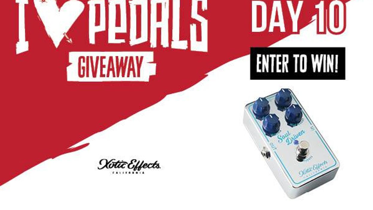 I LOVE Pedals Day #10: Xotic Effects