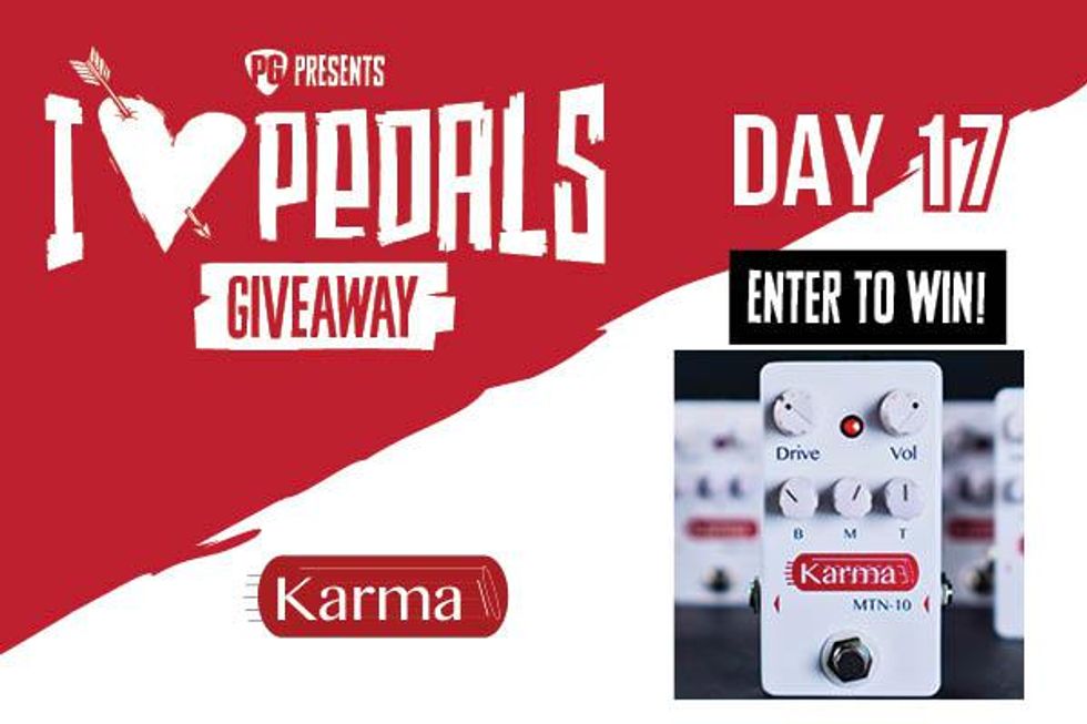 I LOVE Pedals Day #17: Karma Guitar Amplifiers