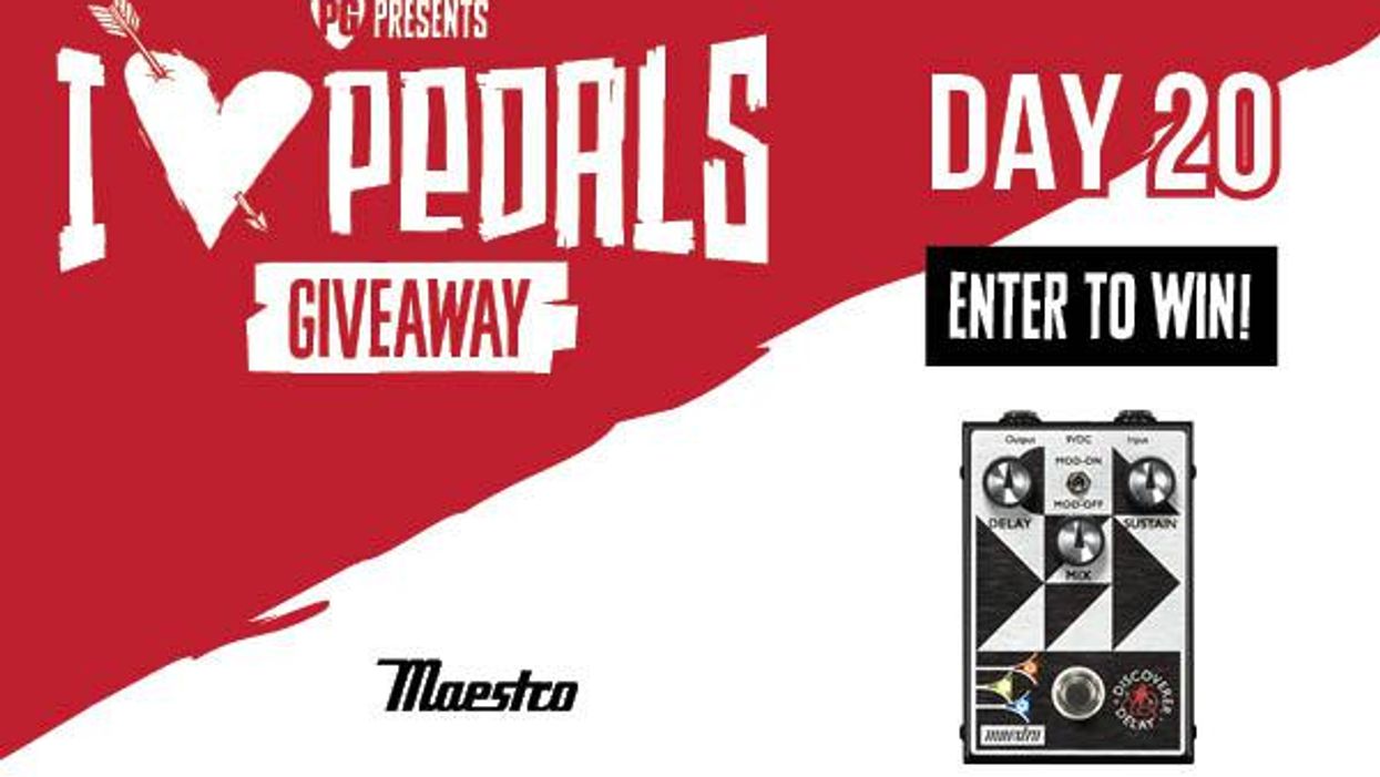 I LOVE Pedals Day #20: Maestro Pedals