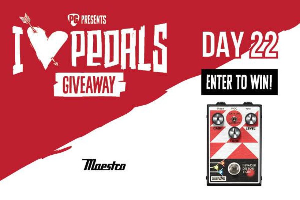 I LOVE Pedals Day #22: Maestro Pedals Distortion