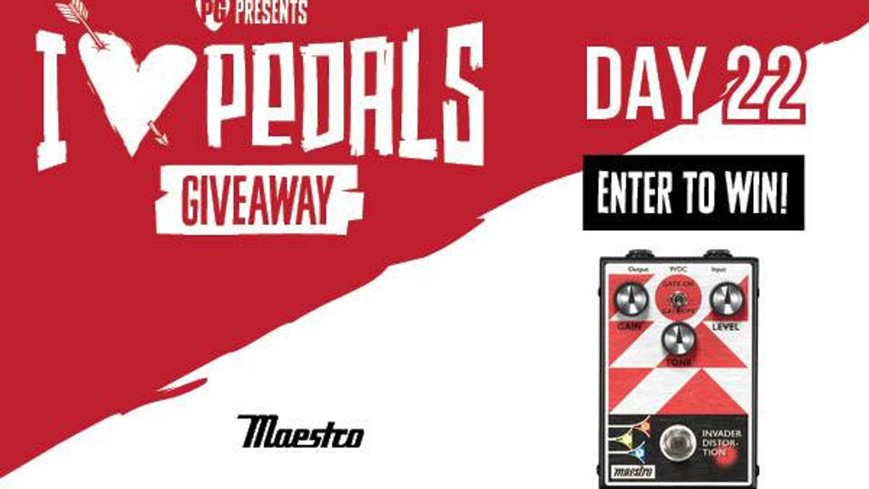 I LOVE Pedals Day #22: Maestro Pedals Distortion