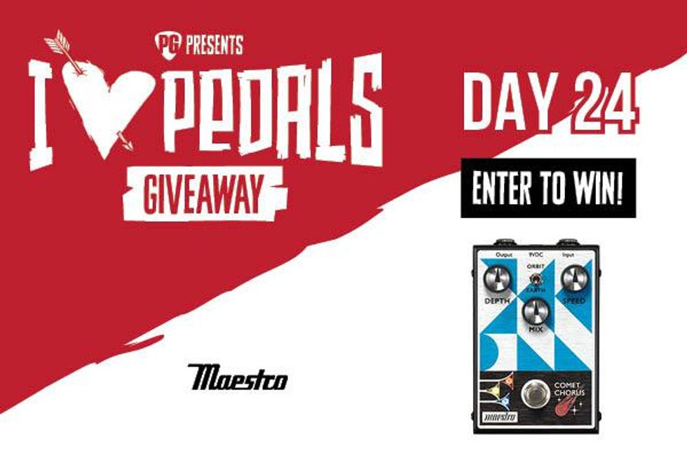 I LOVE Pedals Day #24: Maestro Pedals Chorus