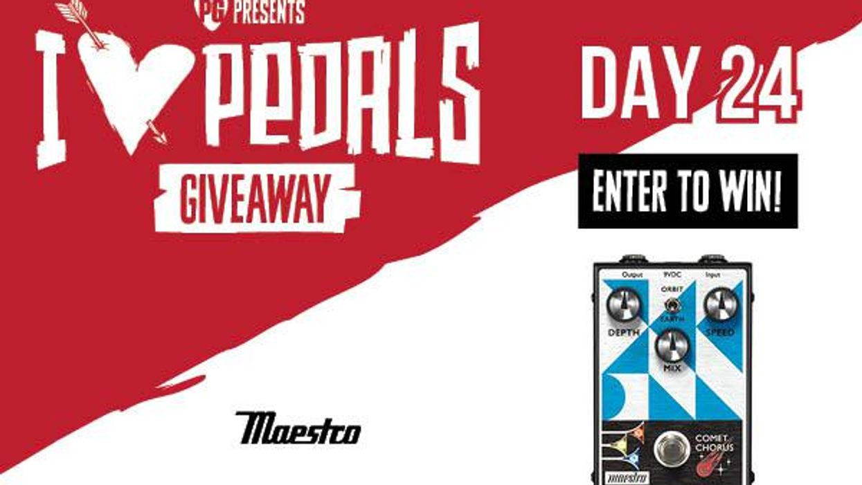 I LOVE Pedals Day #24: Maestro Pedals Chorus