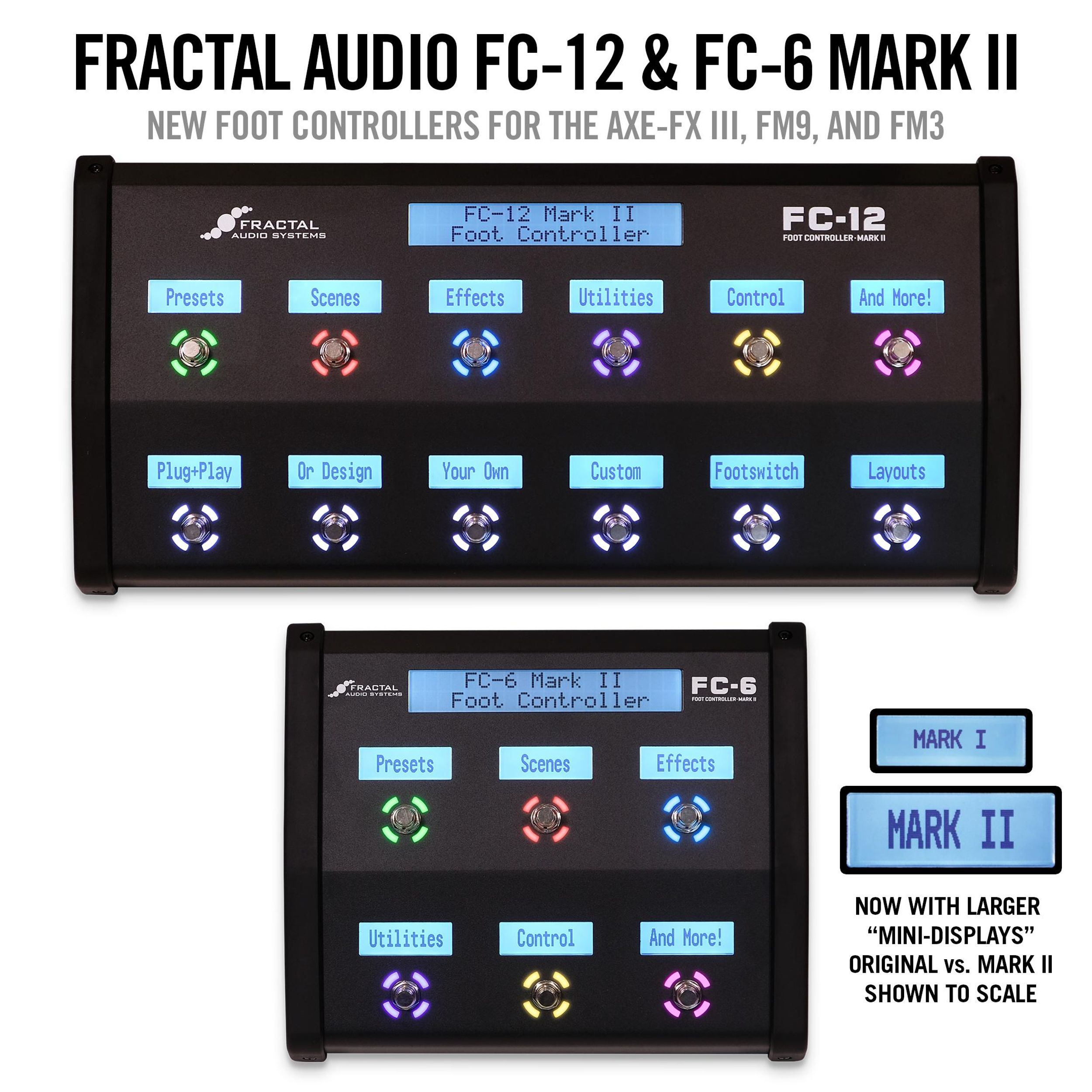 Fractal Audio Launches Updated FC-6 and FC-12