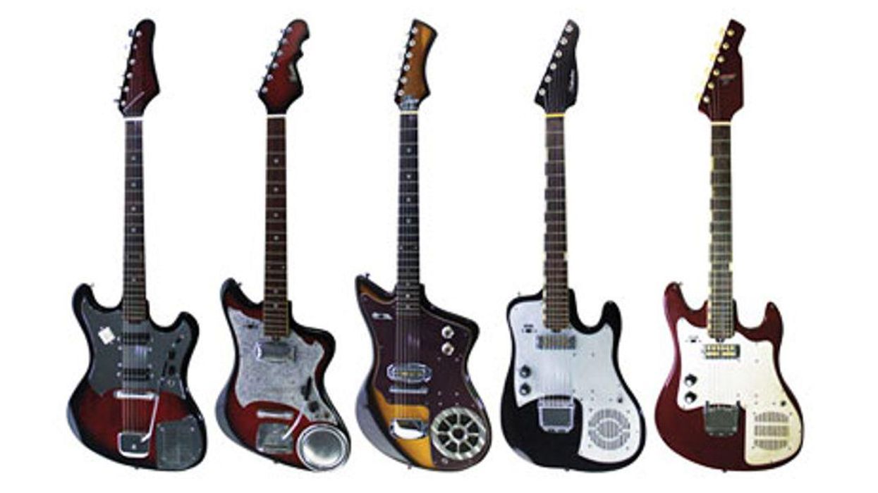 Transistor-Saurus Rex: Vintage Guitars with Onboard Amps