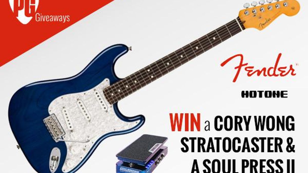 Cory Wong Stratocaster Giveaway