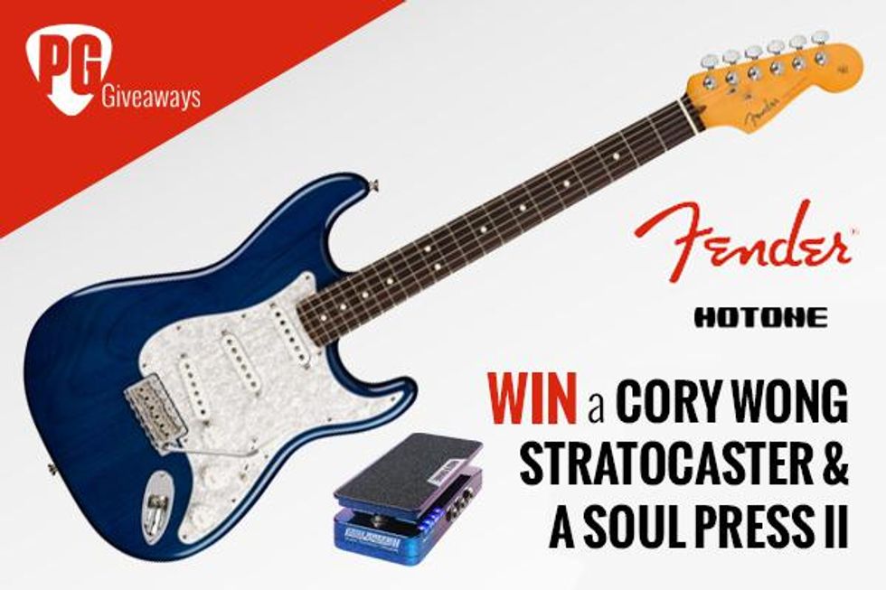Cory Wong Stratocaster Giveaway