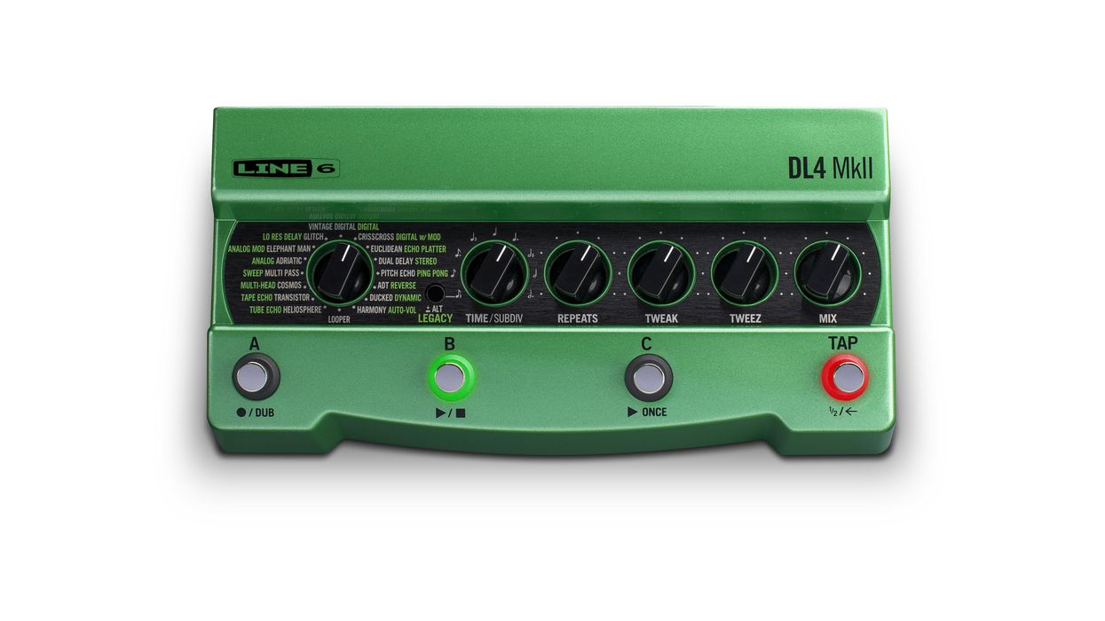 Line 6 Introduces the DL4 MkII Delay Pedal