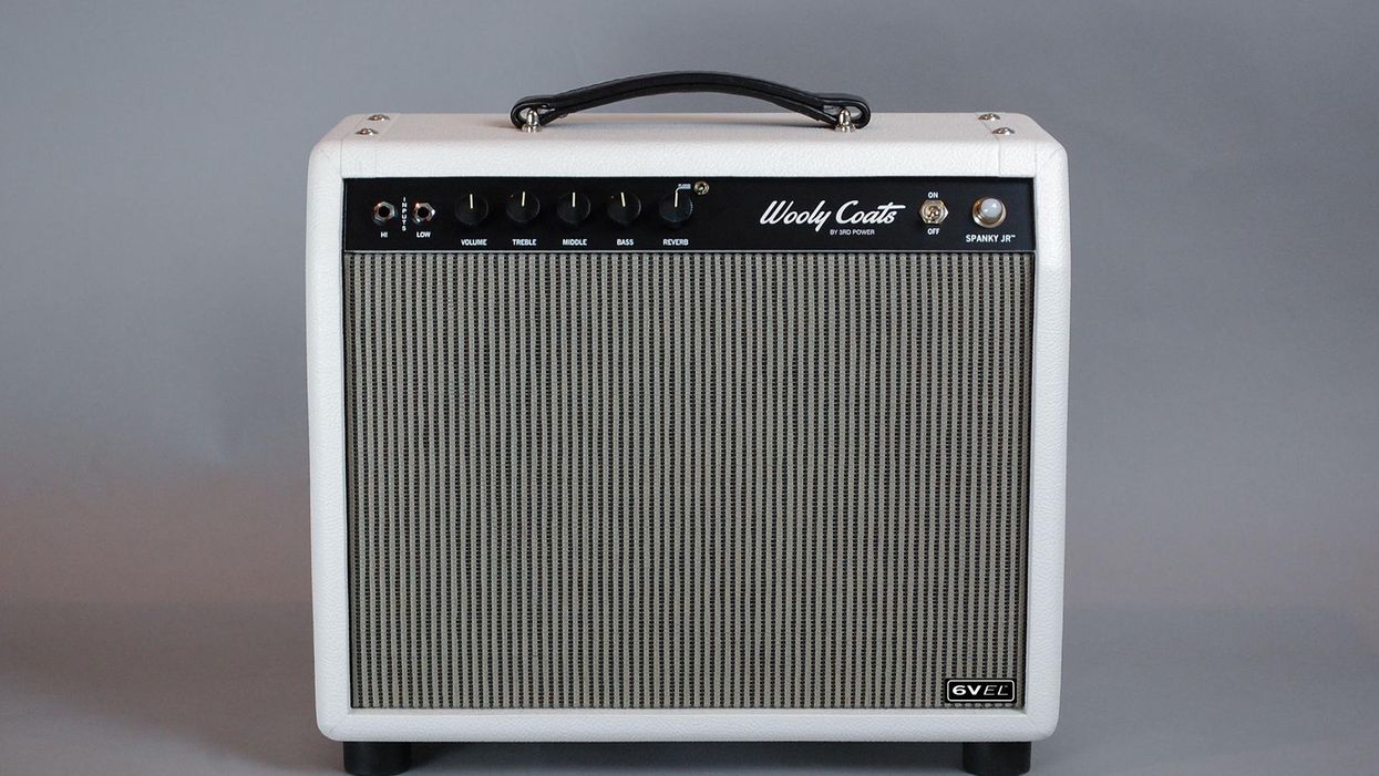 3rd Power Announces the Wooly Coats Spanky Jr 5W 110 Combo Amp