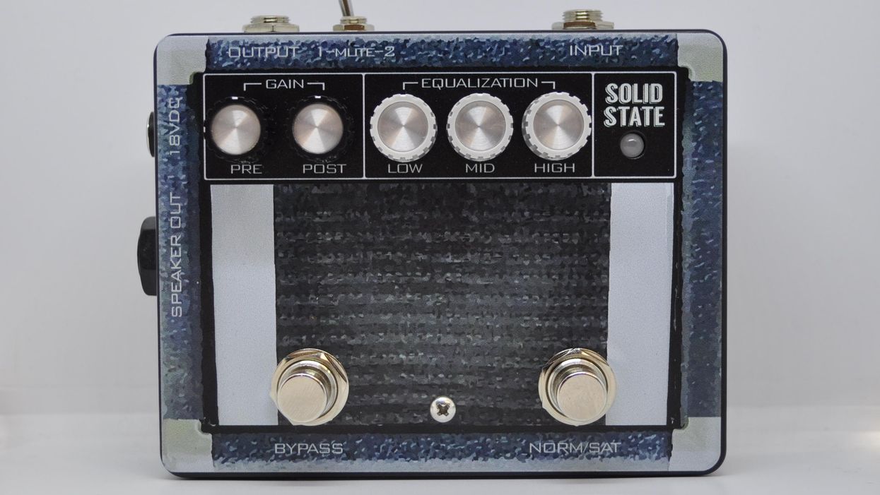 Acorn Amps Unveils the Solid State Amp/Preamp Pedal