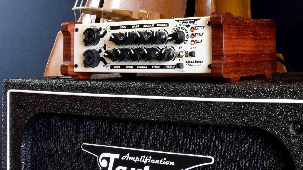 Taurus Amps Launches the Qube-350 Acoustic