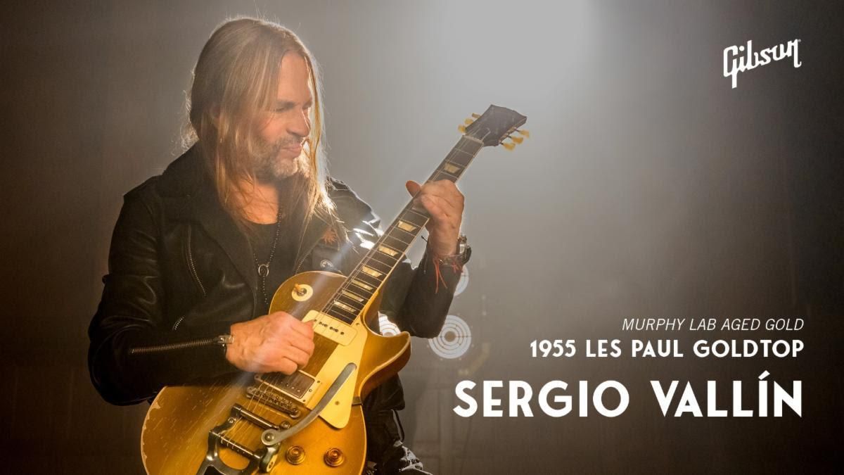 Gibson & Sergio Vallín Introduce the Sergio Vallín 1955 Les Paul Goldtop