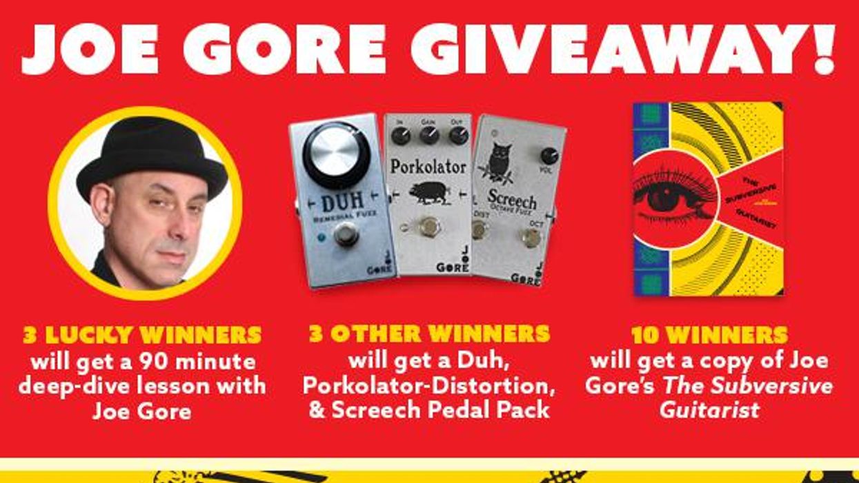 'The Subversive Guitarist' Giveaway