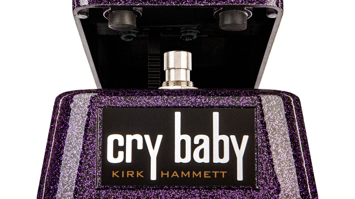Kirk Hammett & Dunlop Unveil the Special Edition Cry Baby Wah