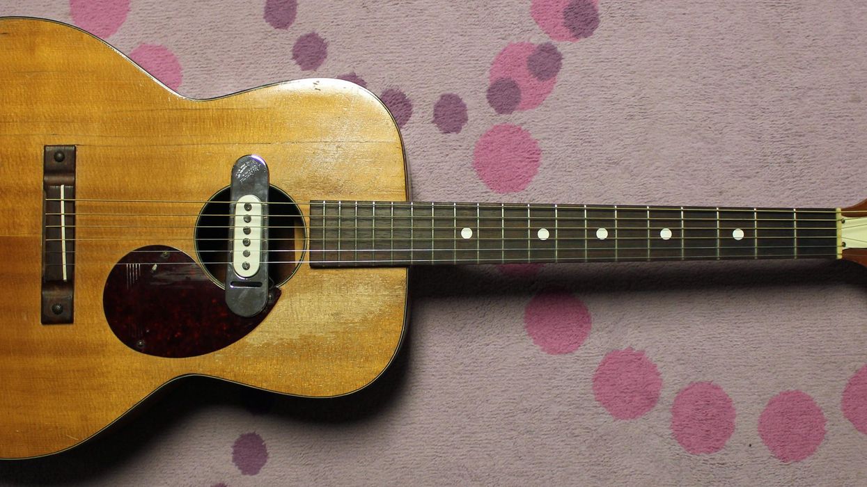 An Improbable Restoration Project Reinvigorated This Fantastic Vintage Acoustic-Electric