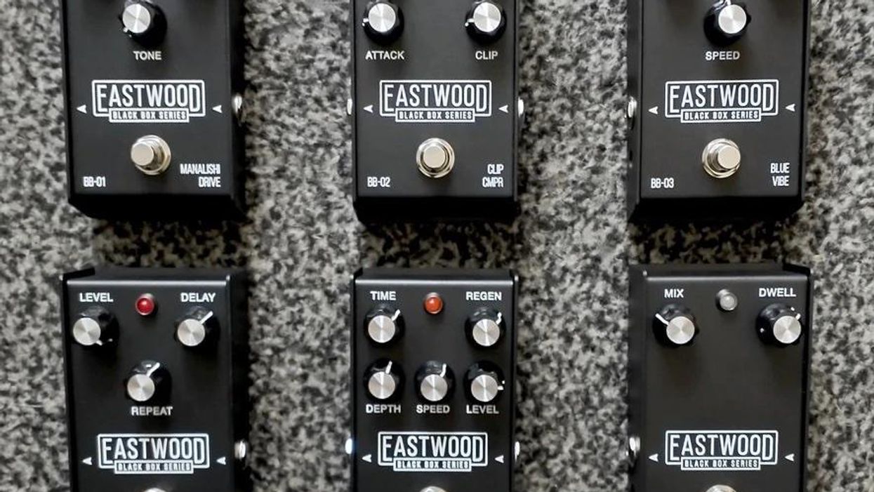 Eastwood Introduces the Black Box Pedal Series