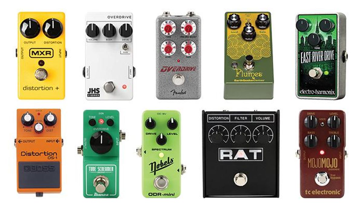 10 Distortion Pedals Under $100