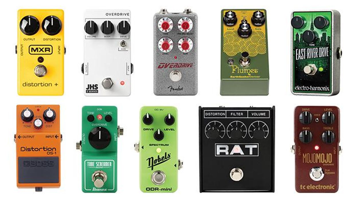 10 Distortion Pedals Under $100