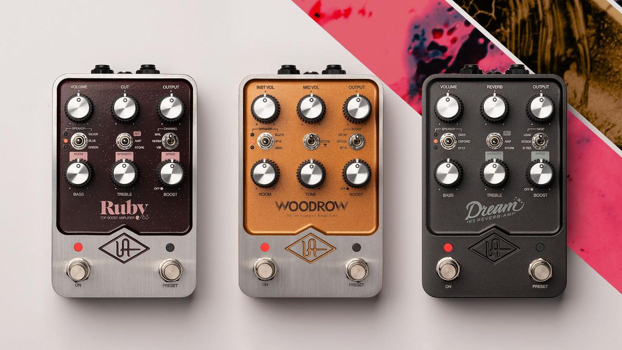 Universal Audio Announces the UAFX Guitar Amp Emulators
