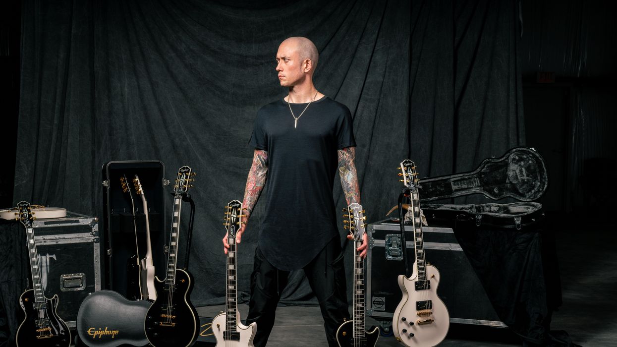 Matt Heafy & Epiphone Announce the Les Paul Custom Origins Collection