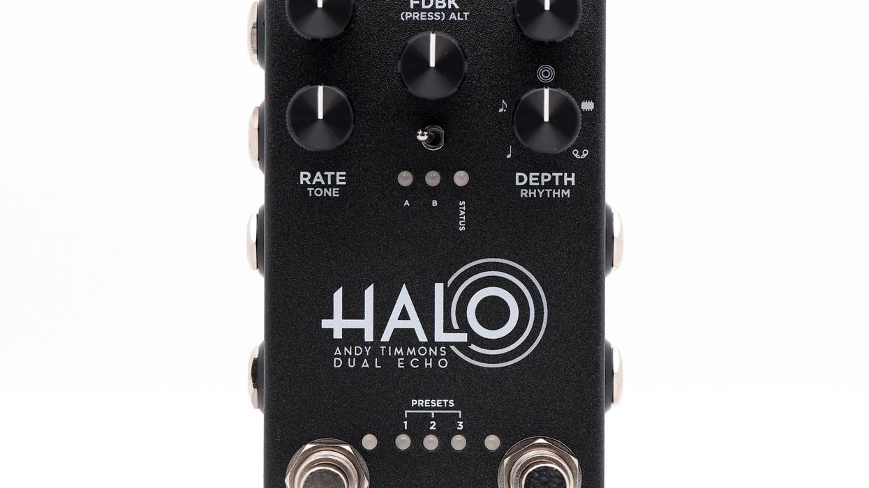 Keeley Electronics Unveils the HALO Andy Timmons Dual Echo