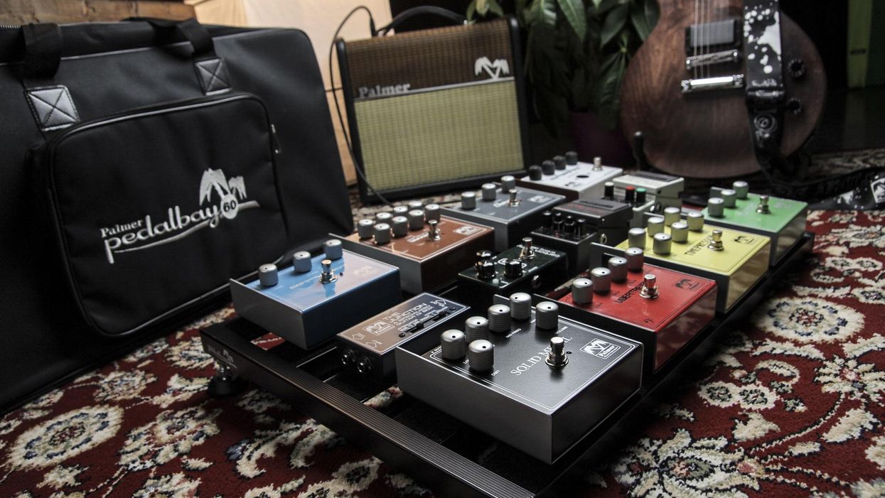Palmer Launches the Pedalbay 60 PB and 40 PB Pedalboards
