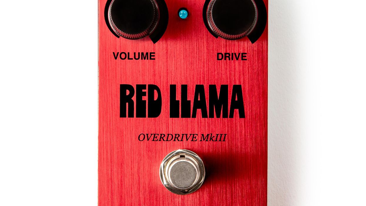 Way Huge Celebrates 30th Anniversary with Revamped Red Llama Overdrive MkIII