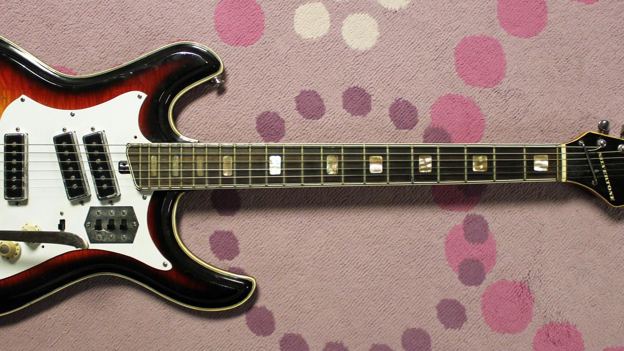 A Sunburst Solidbody, Straight from Sears