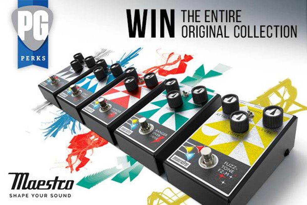 Gibson Maestro Pedals Giveaway