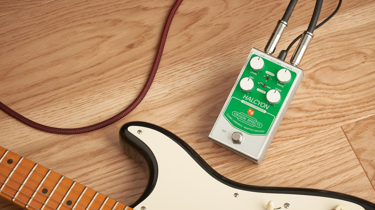 Origin Effects Introduces the Halcyon Green Overdrive