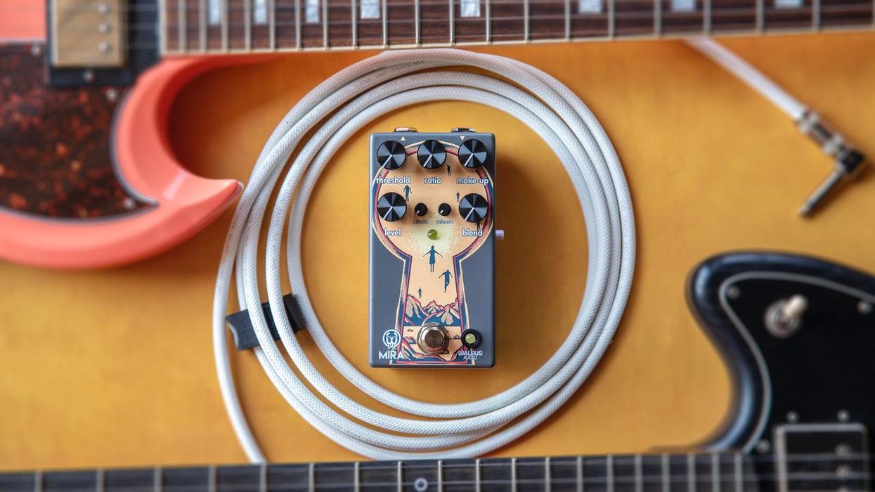 Walrus Audio Unveils the Mira Optical Compressor