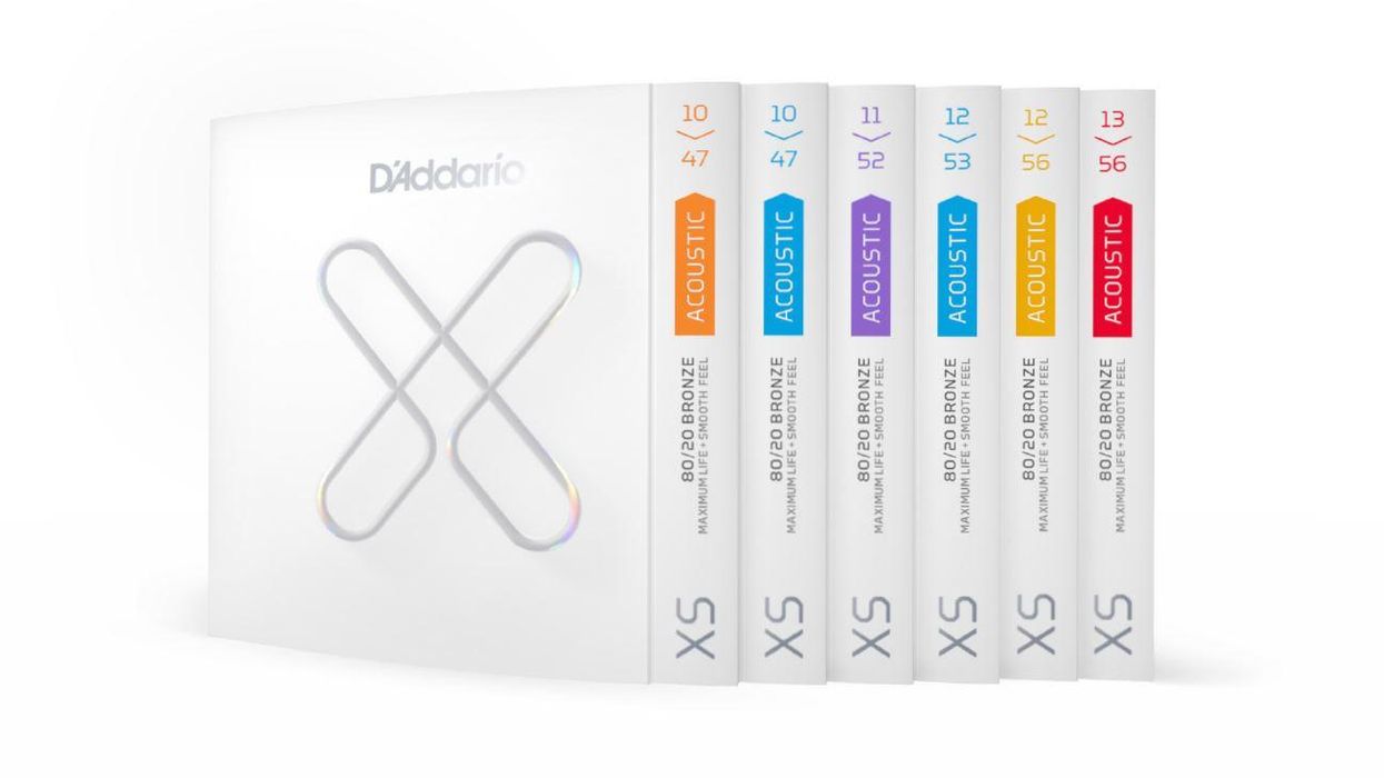 D'Addario Launches XS 80/20 Bronze Strings