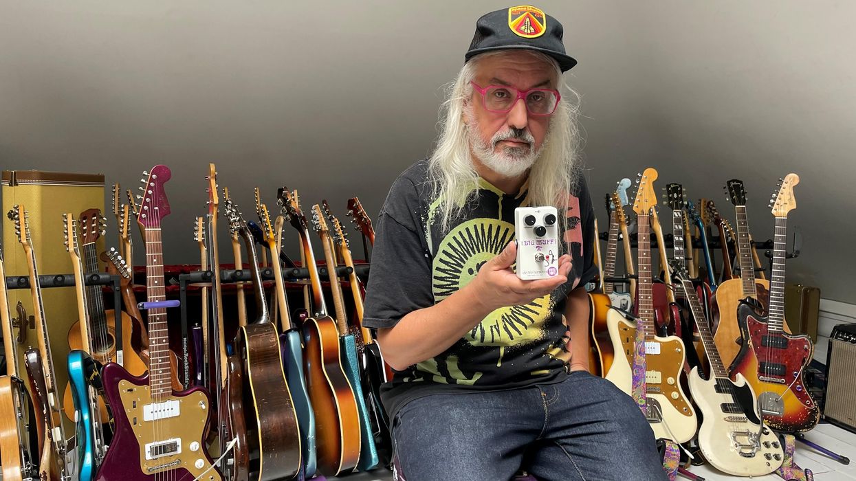 Electro-Harmonix Unveils the J Mascis Ram's Head Big Muff Pi