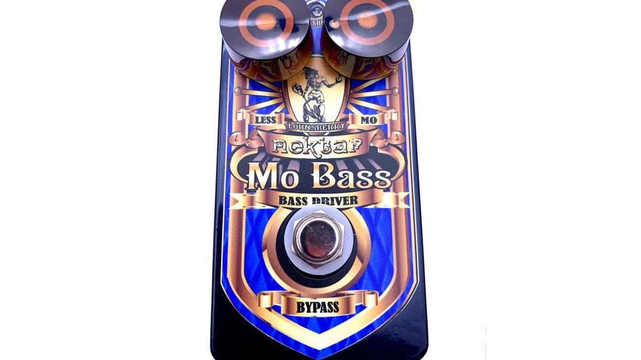Lounsberry Pedals Announces the Mo Bass Pedal