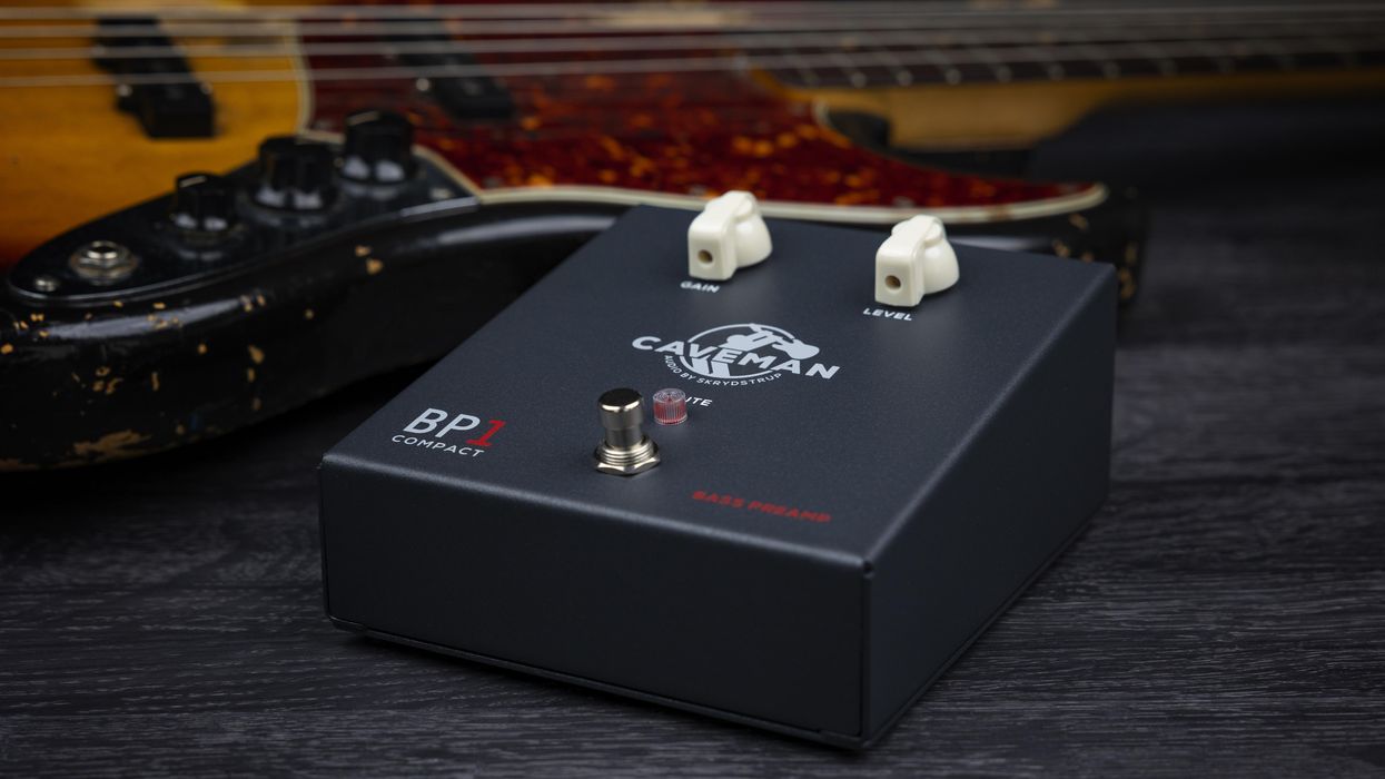 Caveman Audio Introduces the BP1 Compact Bass Preamp