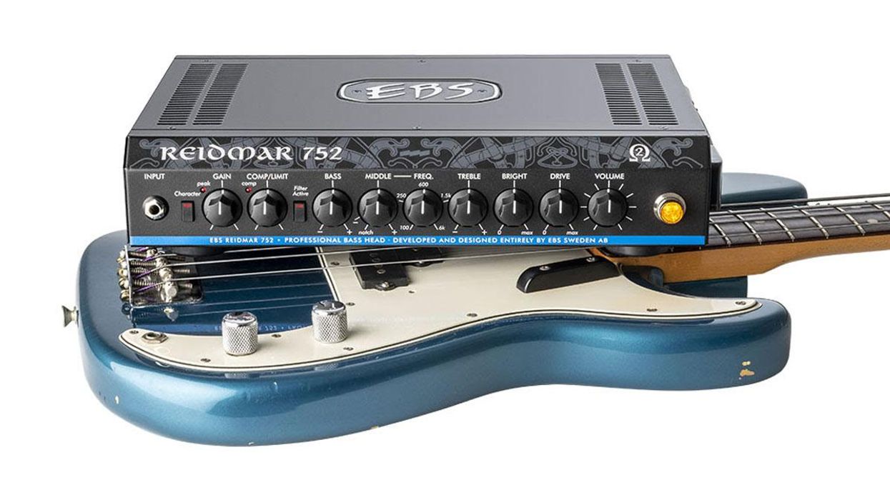 EBS Presents the EBS Reidmar 752 Bass Amp