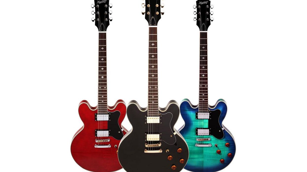 Xaviere Guitars Unveils New Semi-Hollow PRO930 Guitar Model