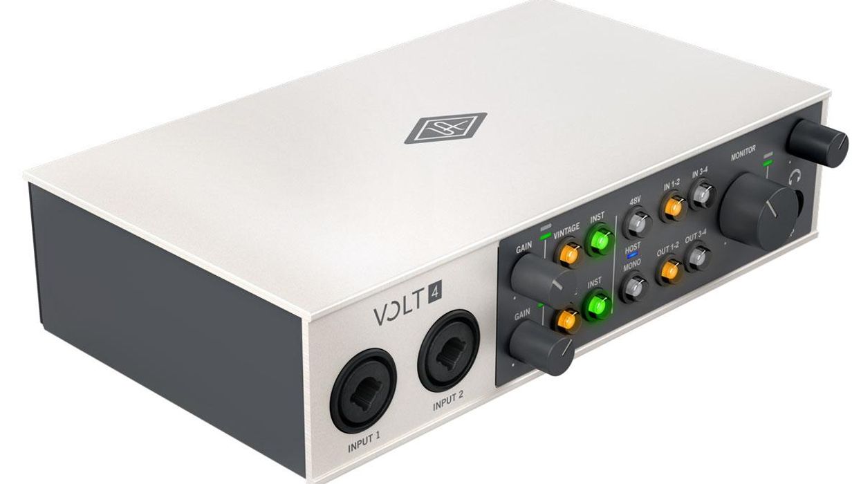 Universal Audio Releases Volt 476P and Volt 4 USB Audio Interfaces
