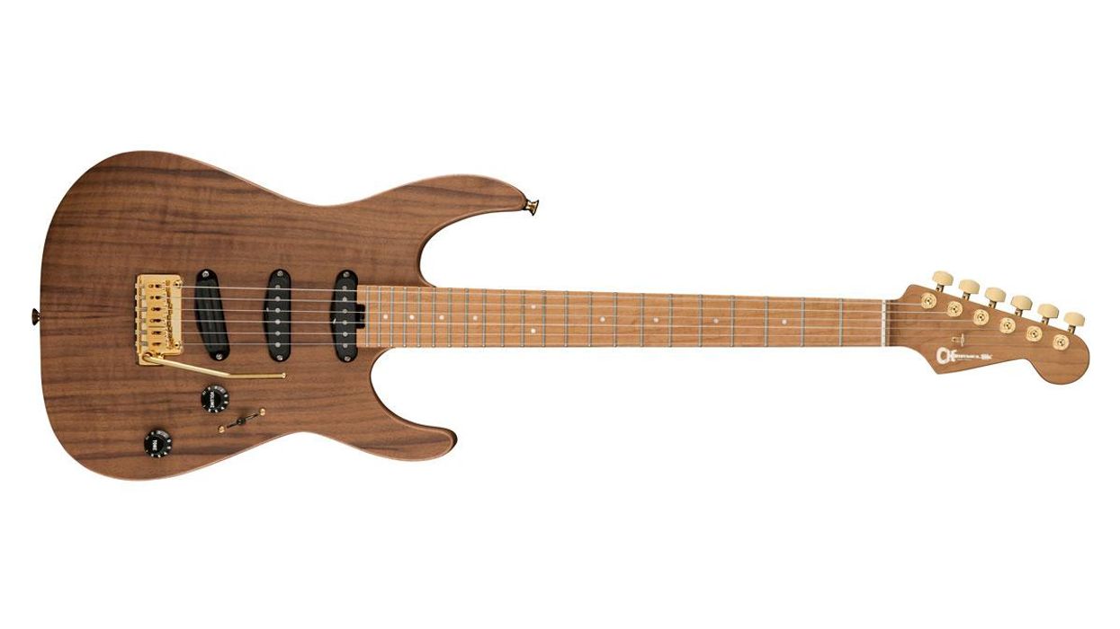 Charvel Announces Pro-Mod DK22 SSS 2PT CM Mahogany with Walnut