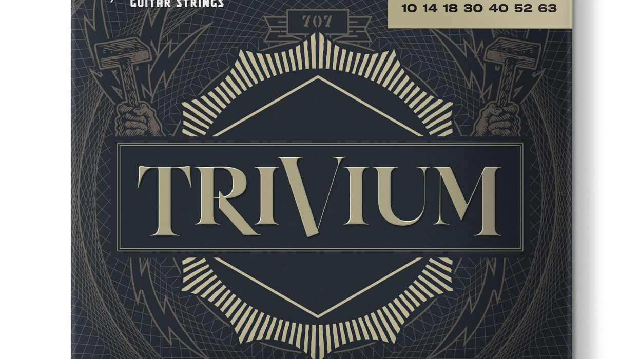 Dunlop and Trivium Unveil Heavy Core Strings