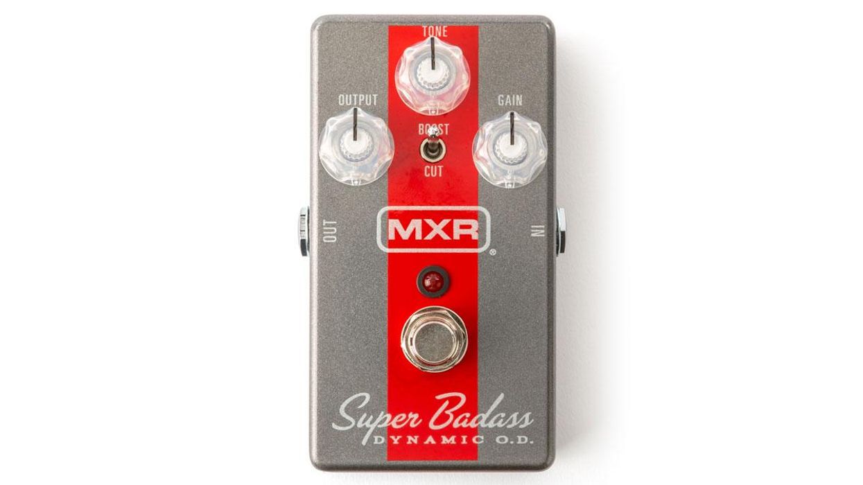 MXR Releases the Super Badass Dynamic O.D.