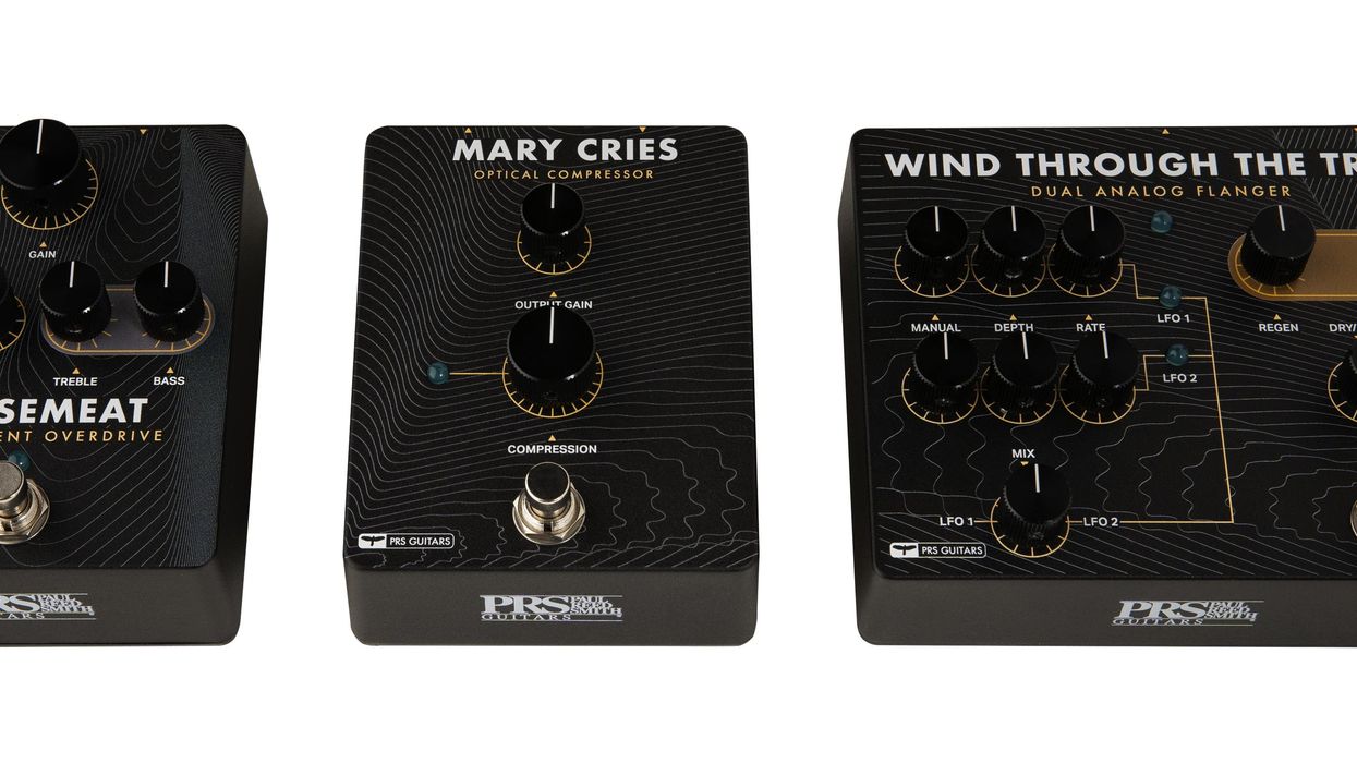 PRS Reveals All-New Pedal Lineup