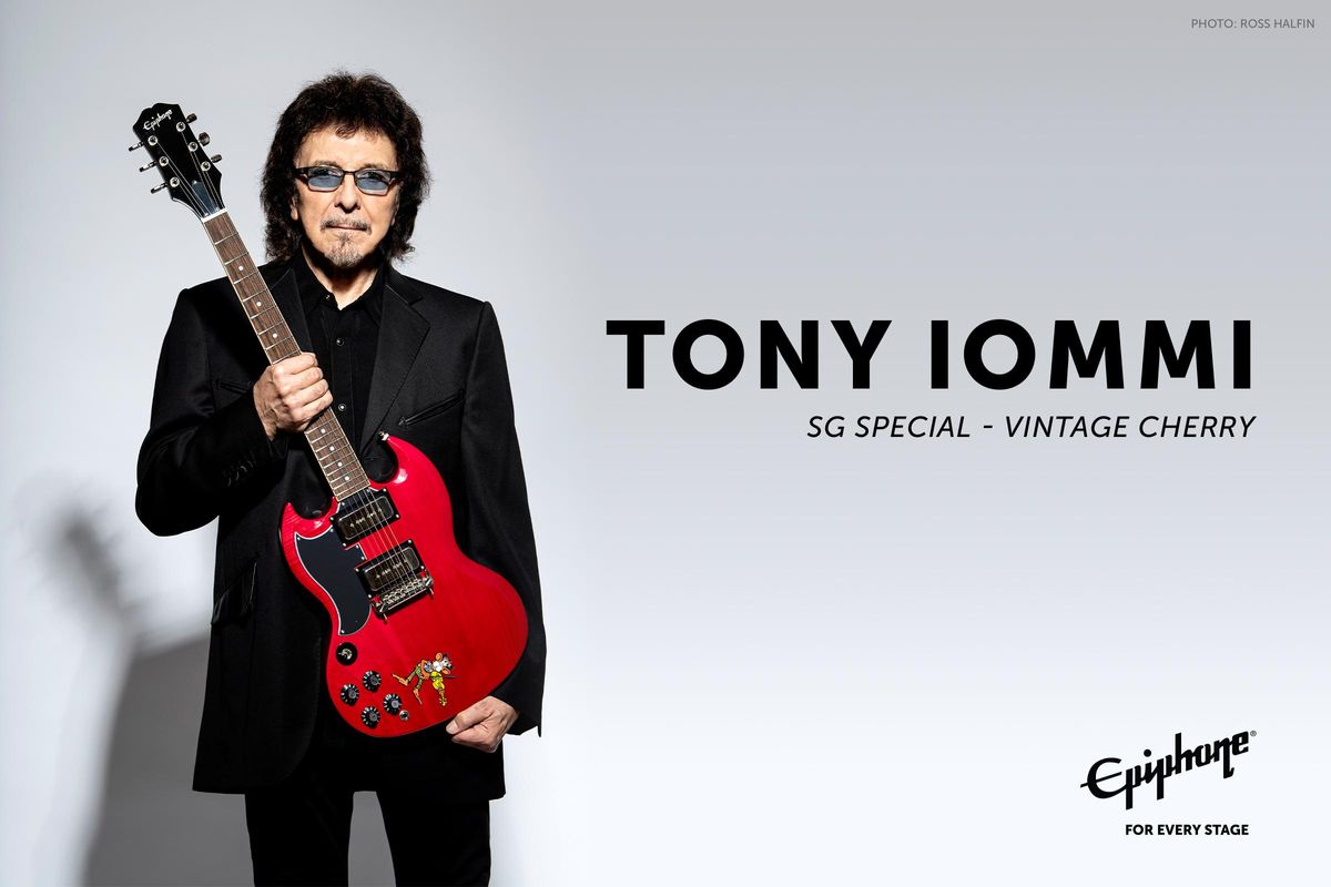 Tony Iommi and Epiphone Reveal Updated Tony Iommi SG Special
