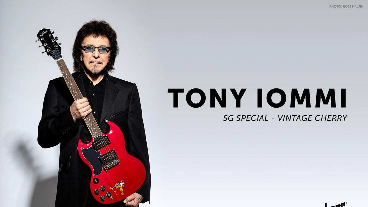 Tony Iommi and Epiphone Reveal Updated Tony Iommi SG Special